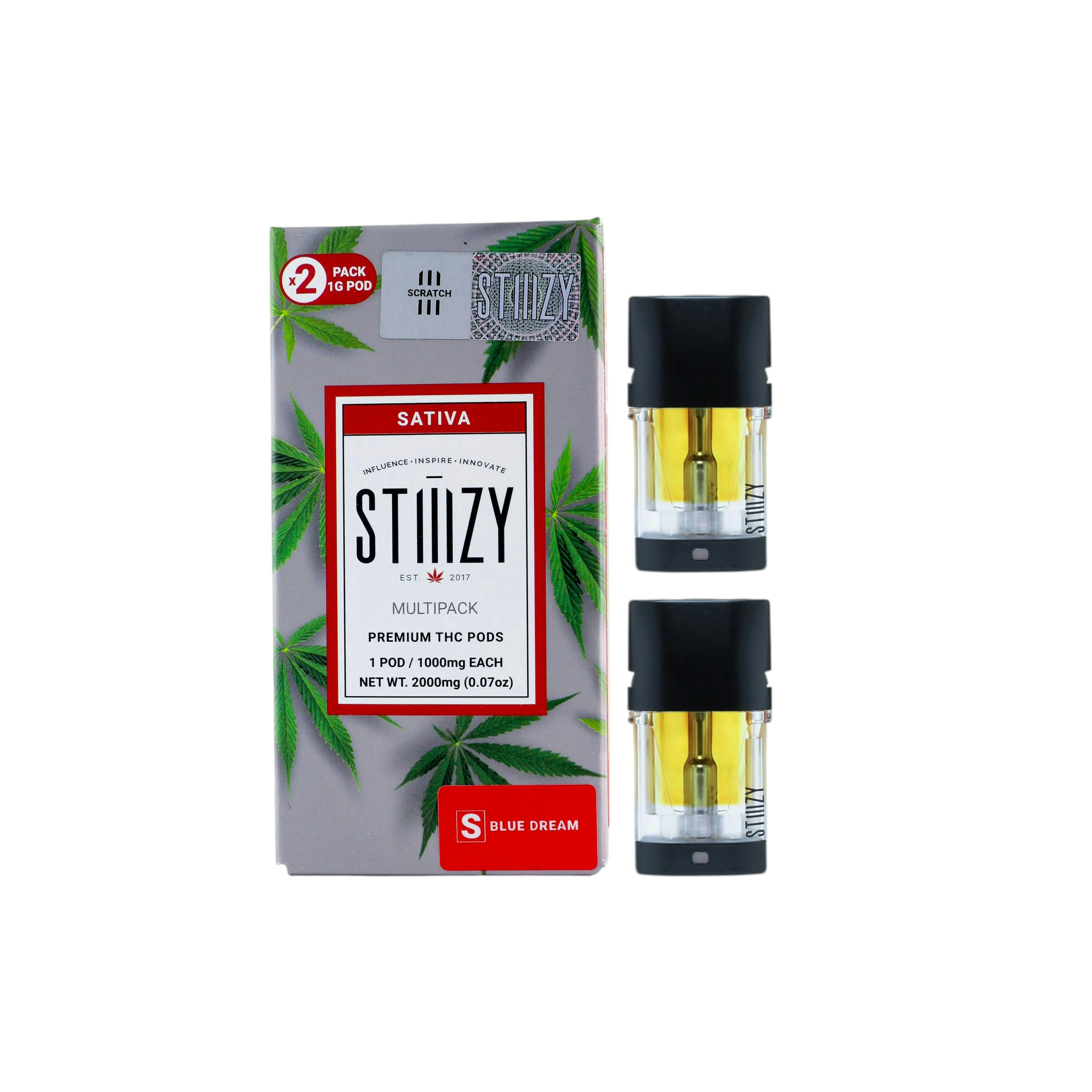 STIIIZY Blue Dream 2pk 1g Pods