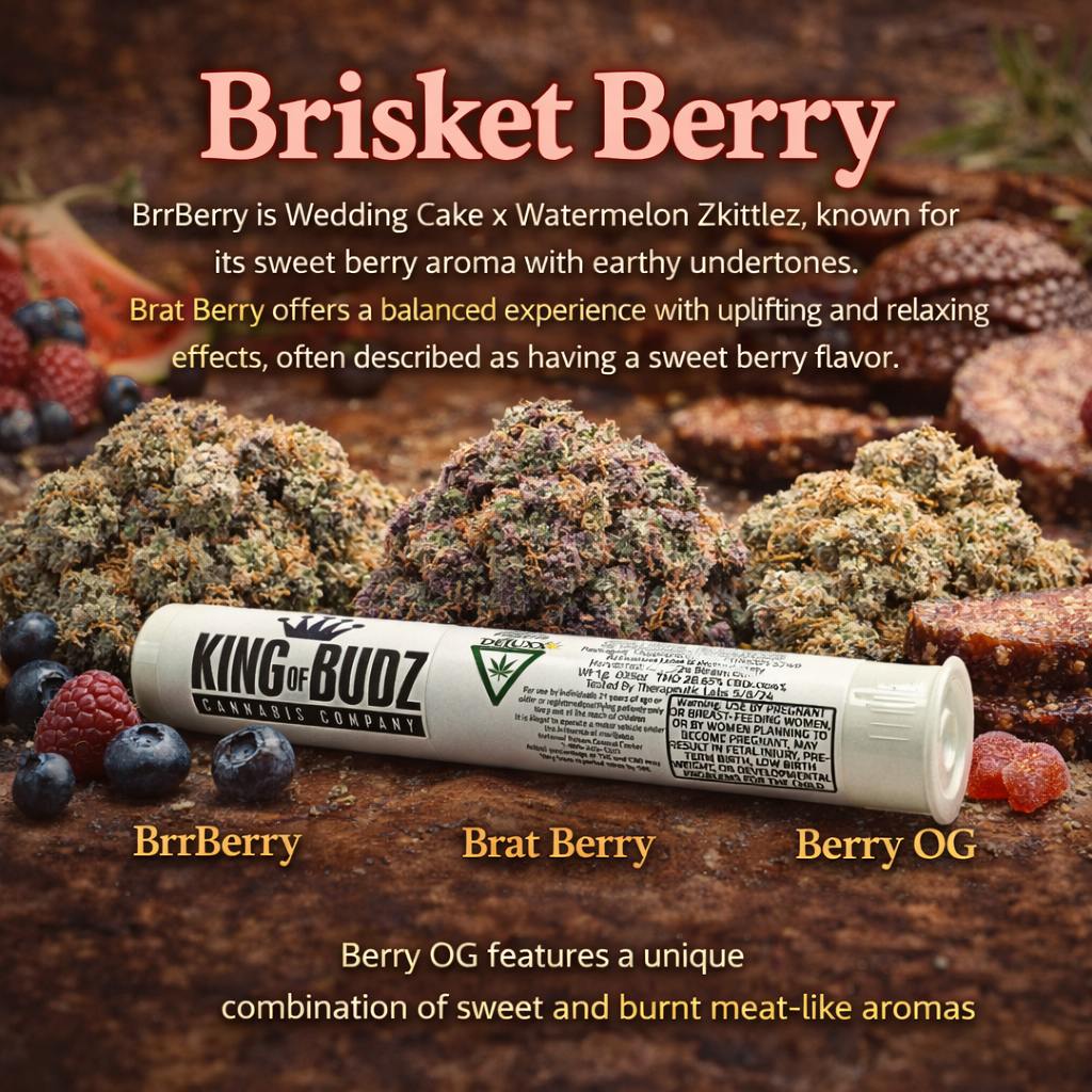 KOB - 1g Preroll - Brisket Berry