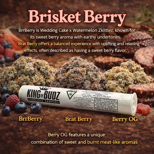 KOB - 1g Preroll - Brisket Berry