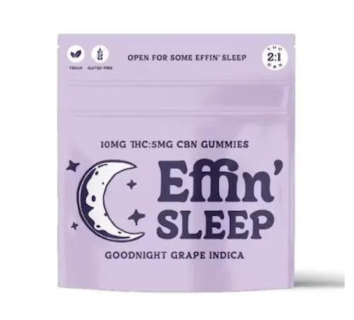 Goodnight Grape Indica | 100mg | 2:1 | Effin-1