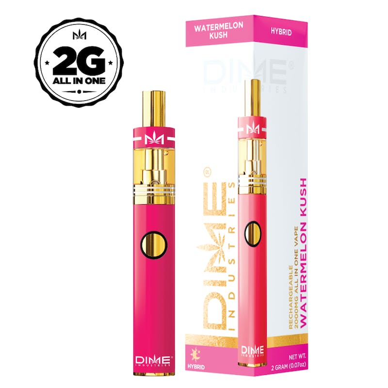 Product Dime - Watermelon Kush Signature Line Disposable Vape (2g)