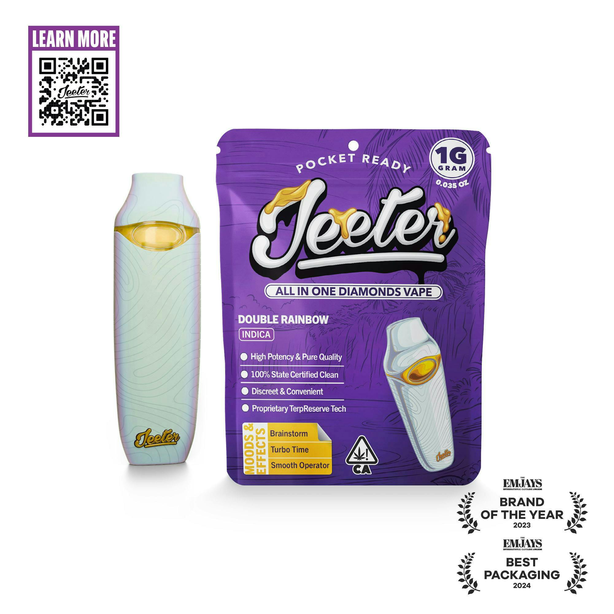 Jeeter Jeeter Juice | LLD AIO I | Double Rainbow for Sale