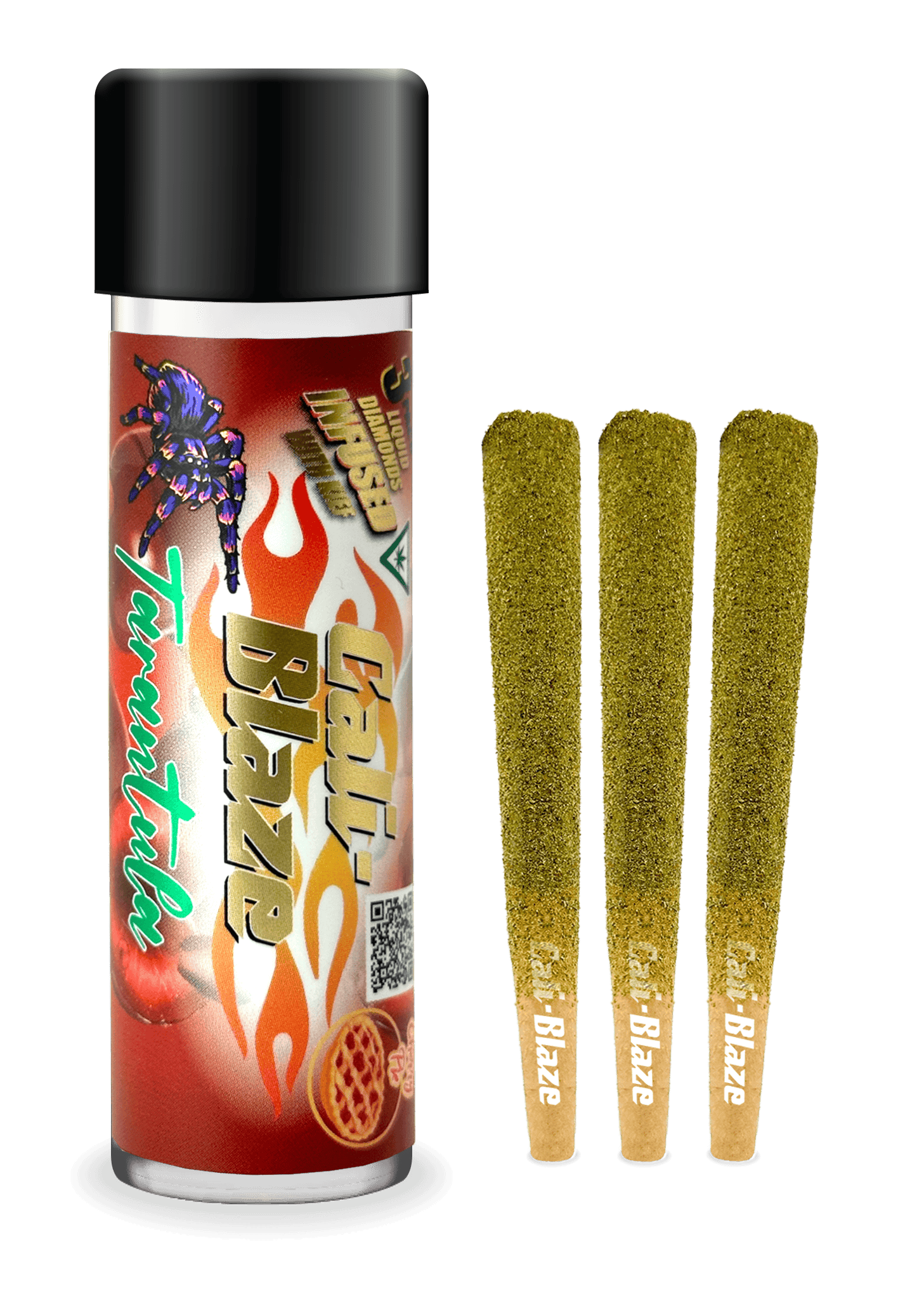 Cali-Blaze - 3-Pack 1g Tarantulas - Cherry Lime