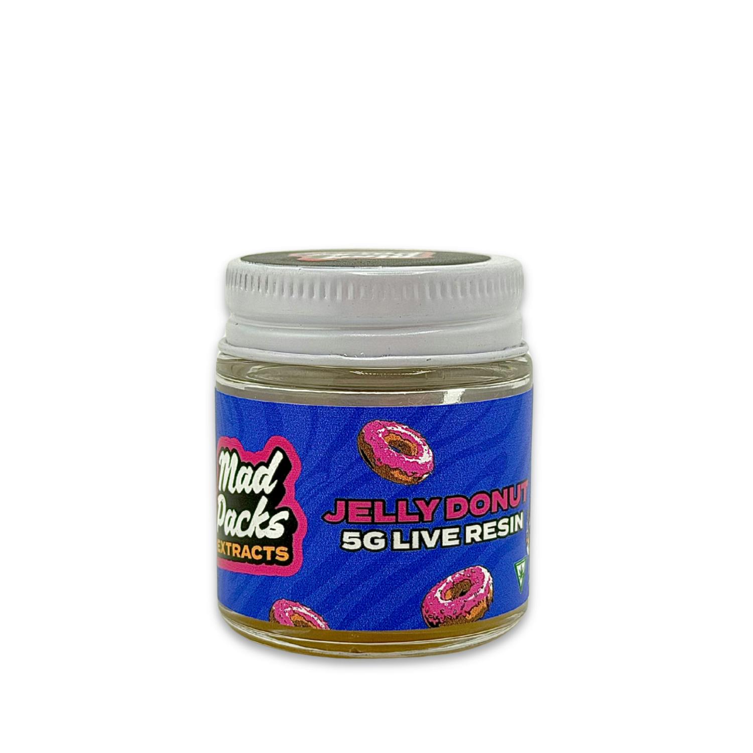 Mad Packs - Live Resin - (5g) - **JELLY DONUT**