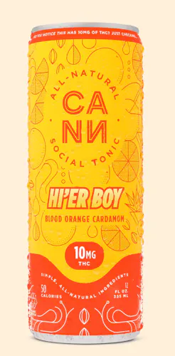 CANN HIER Booy Social Tonic – Blood Orange Cardamom-active