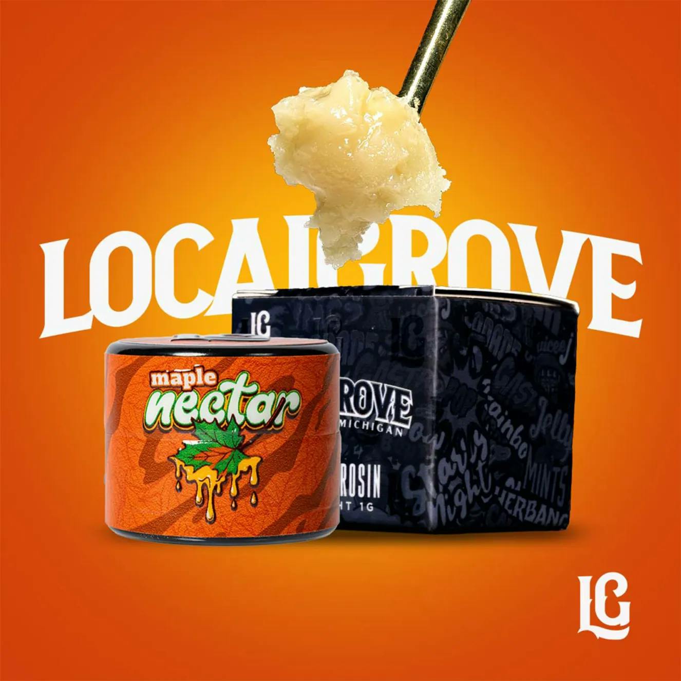 Local Grove - 1g Live Rosin - Maple Nectar