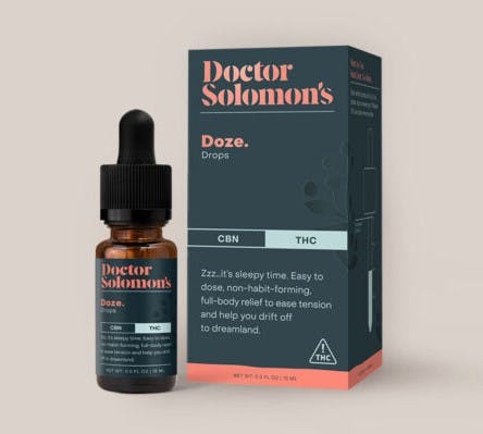 GTI Dr.Solomon's Doze CBN Tincture 15ml 100mg