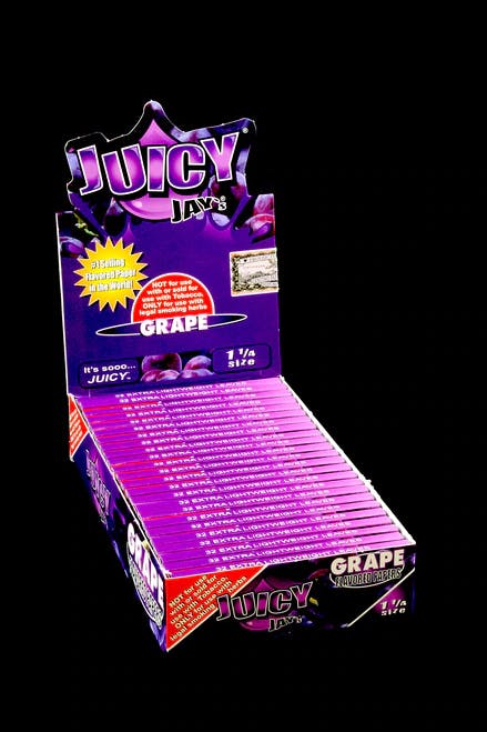 Juicy Jays 1 1/4 Papier à rouler aromatisé Papiers à fumer Peaux