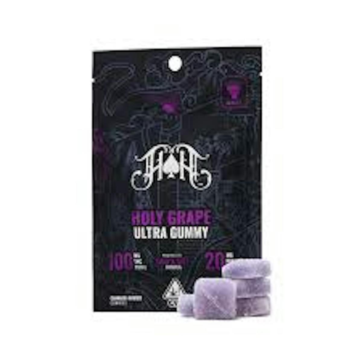 Photo of Heavy Hitters Holy Grape | THC Ultra Gummies | 5pk