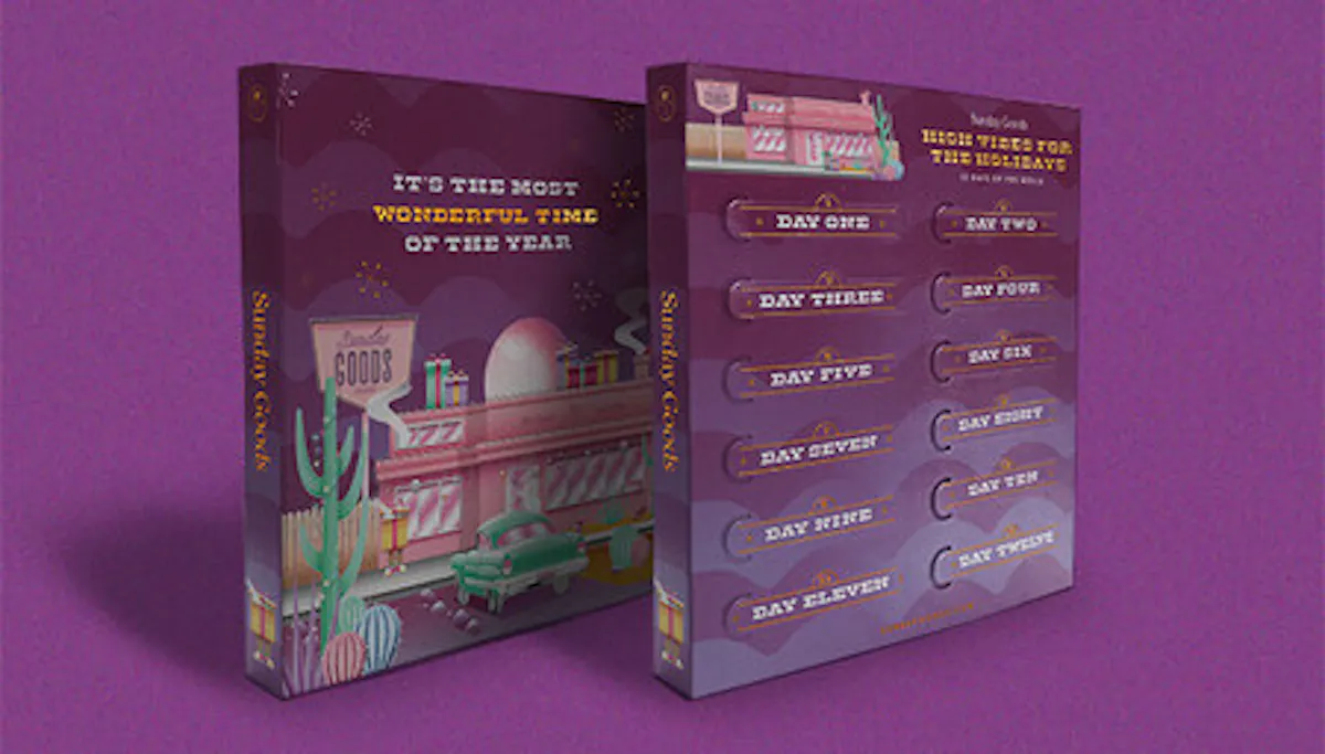 PRE-ROLL ADVENT CALENDAR 12.8g Pre-rolls | Sunday Goods |