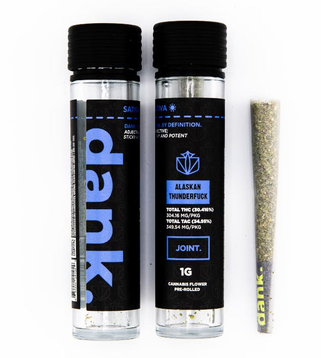 Pre-Roll | Dank | Alaskan Thunderfuck | 1g