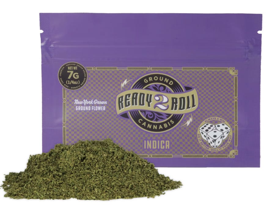 Nanticoke- 7g-Ready-to-Roll Indica- Grounded Flower