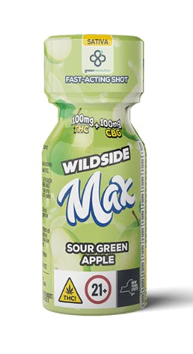 Sour Green Apple | 100mg Shot | Sativa | Green Revolution
