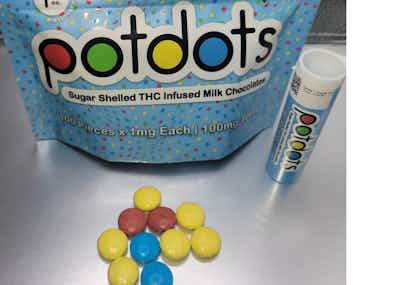 Product: PotDots Milk Chocolate | 100mg | Dream