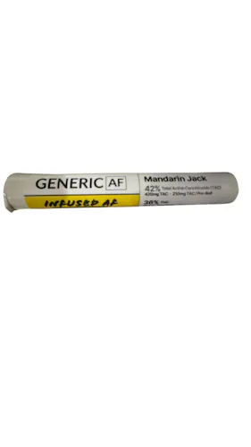 P95 Generic AF | Mandarin Jack | Infused Pre-Rolls | 2pk | .5g-active