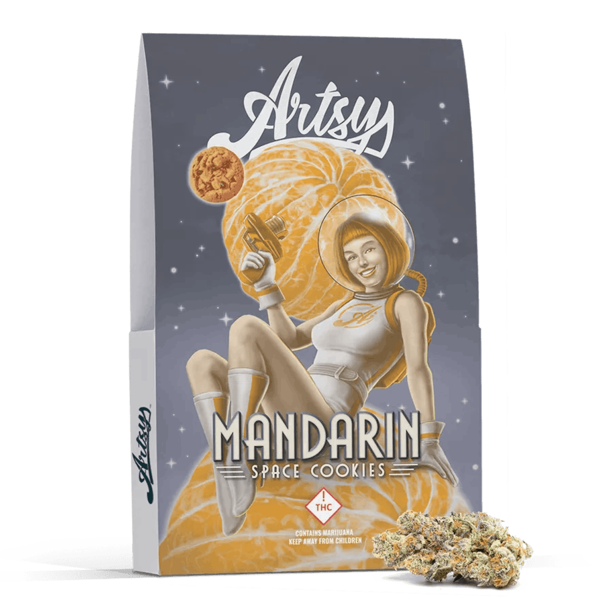 Photo of Artsy – Pre-Packed – Mandarin Space Cookies (I) 10g