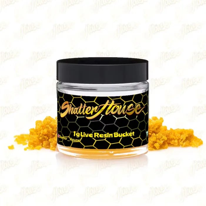 Shatter House - 1g Live Resin - Sour Diesel