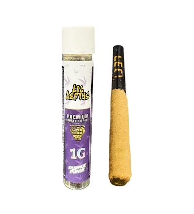 Left Coast - 1g Infused Preroll - Purple Punch - PRE_ROLLS by Left Coast at King of Budz