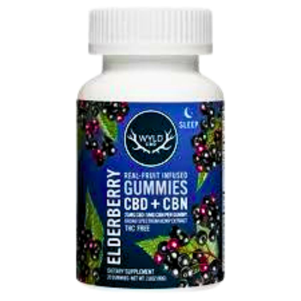 Wyld - Hemp Gummies - Elderberry (CBD:CBN)