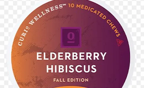 10mg Elderberry Hibiscus Chews /100mg-active