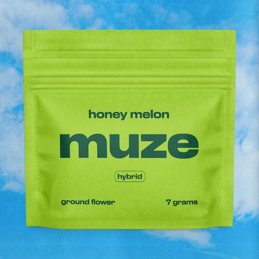 muze - Flavored Ground Flower 7g - Honey Melon