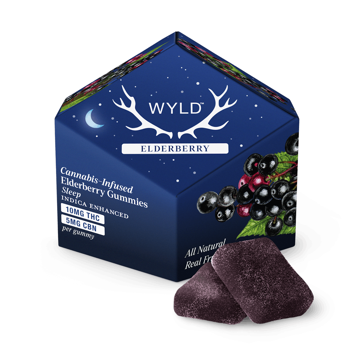 Photo of WYLD l Elderberry 2:1 [THC:CBN] Gummies 10pk l 100mg