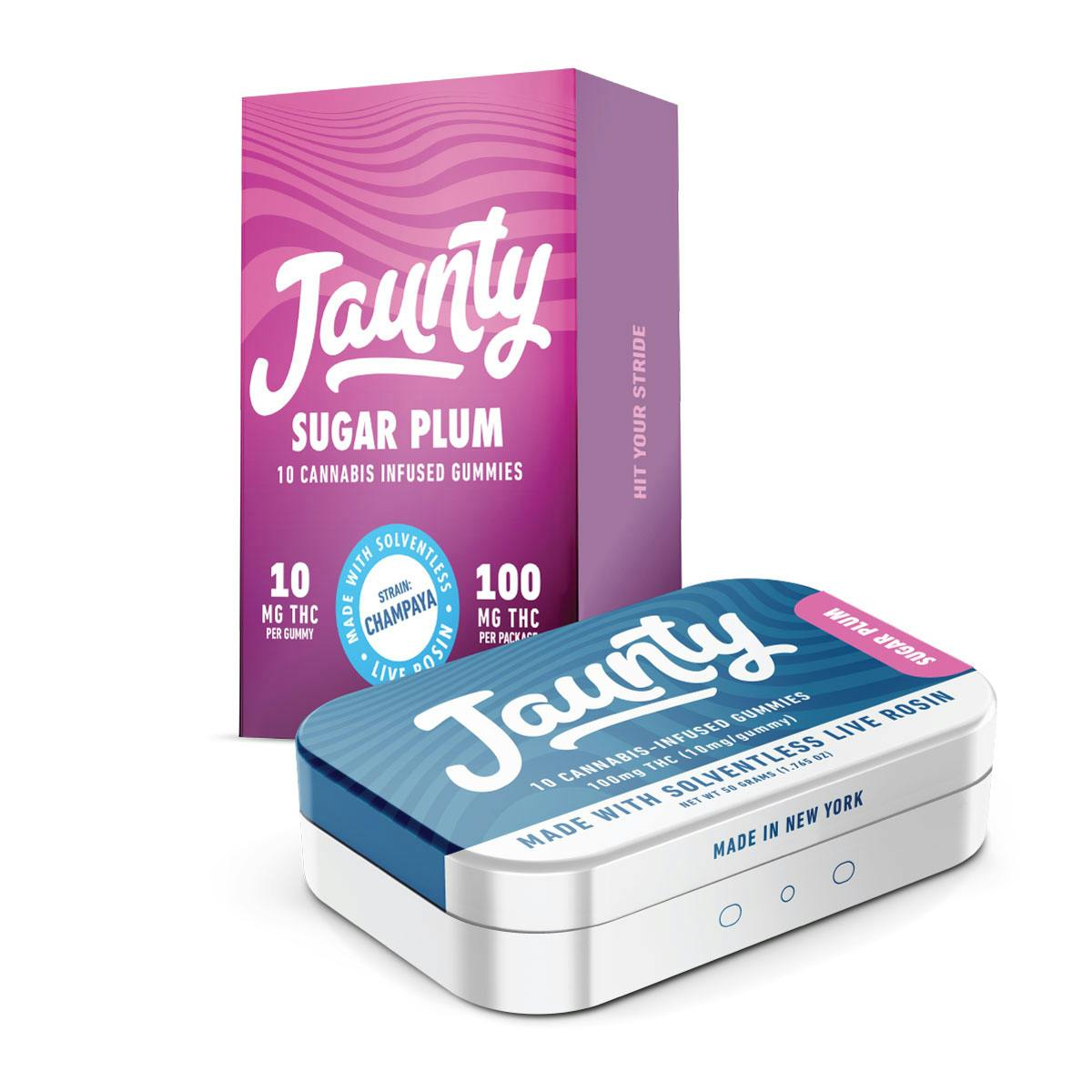 Photo of Jaunty I Sugar Plum | Live Rosin Gummies 10PK