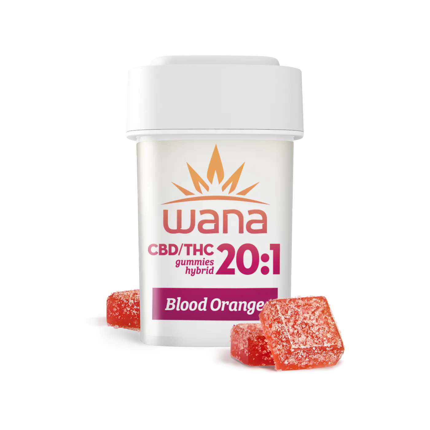 Blood Orange | 20:1 CBD:THC Gummies | 20pk of 1mg* | Enlite