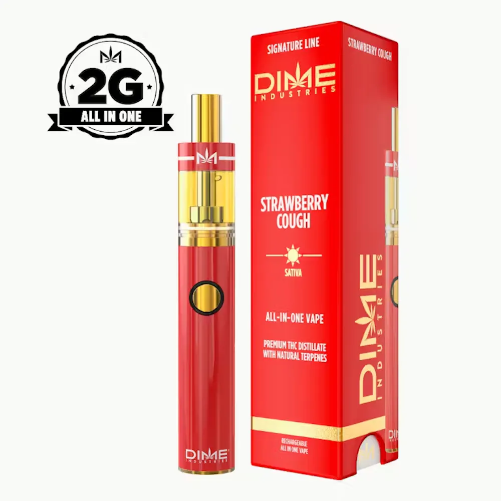Product Dime Industries - Strawberry Cough - 2g - AIO