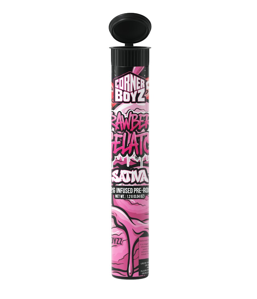 Corner Boyz Infused Pre-roll | Strawberry Gelato