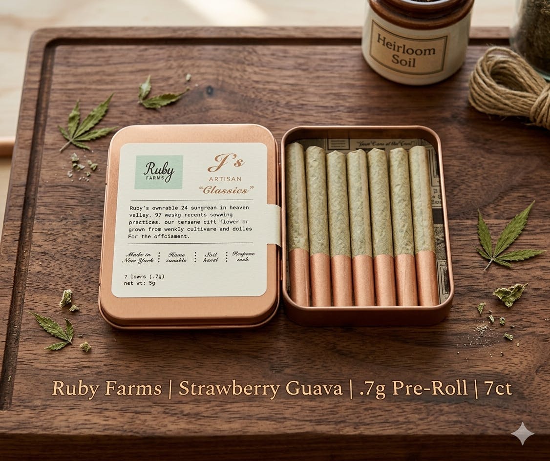 Product Ruby Farms | Strawberry Guava | .7g Pre-Roll | 7ct