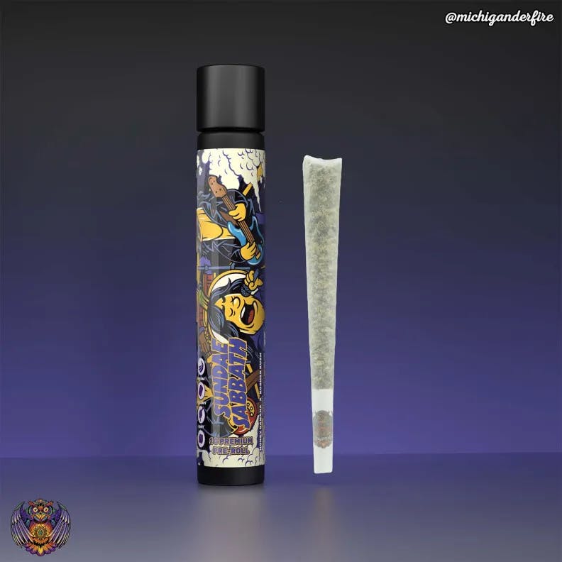 Michigander Fire - 1g Preroll - Sundae Sabbath