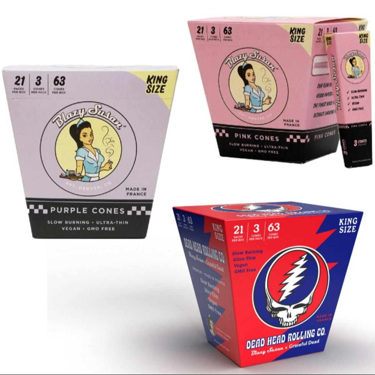 Photo of Blazy Susan Cones King Size