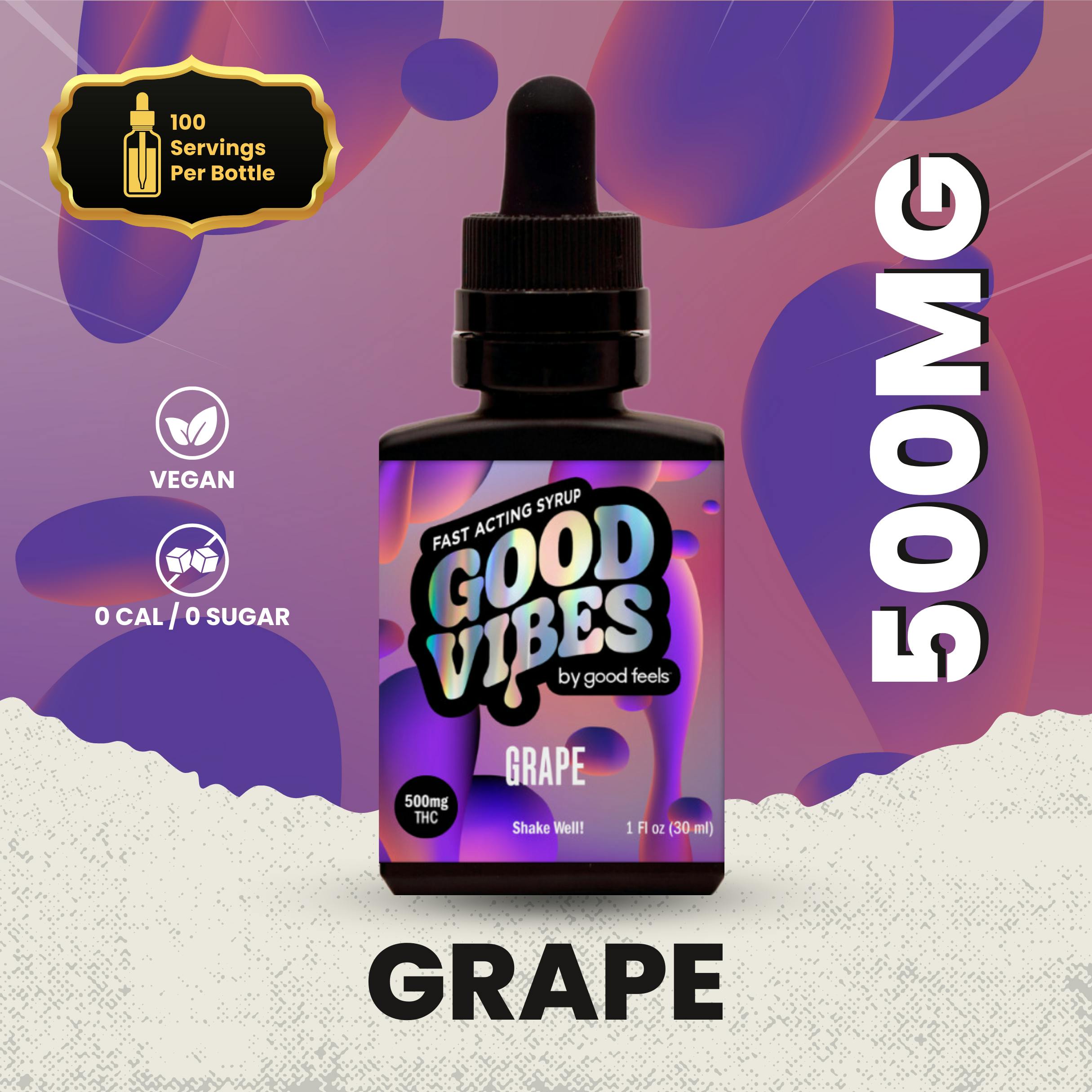 Photo of Grape Fast-Acting Liquid Gummies Syrup | 500mg