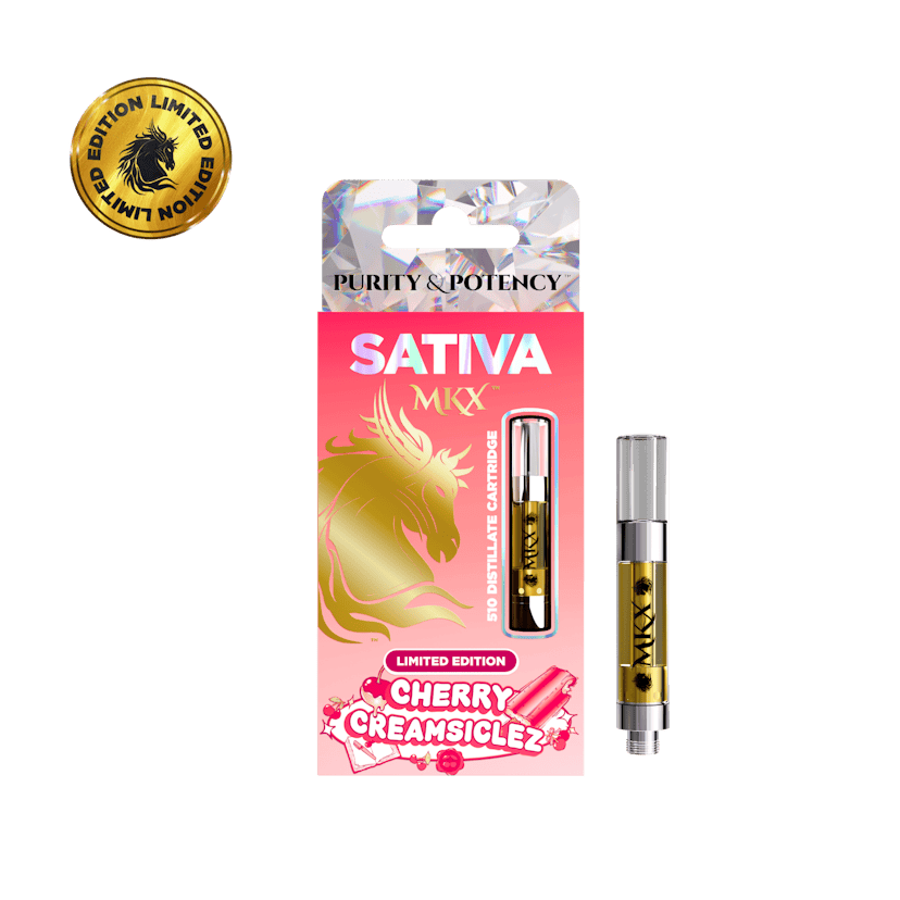 MKX 1 Gram 510 Thread Carts *LIMITED EDITION* - Cherry Creamsiclez (Sativa)