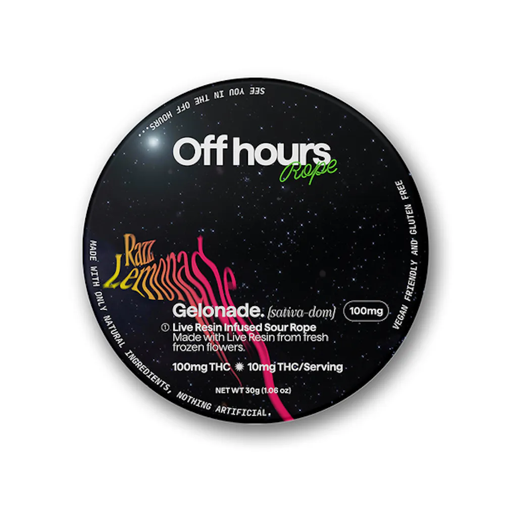 Product Off Hours - Gelonade - 100mg - Live Resin Rope