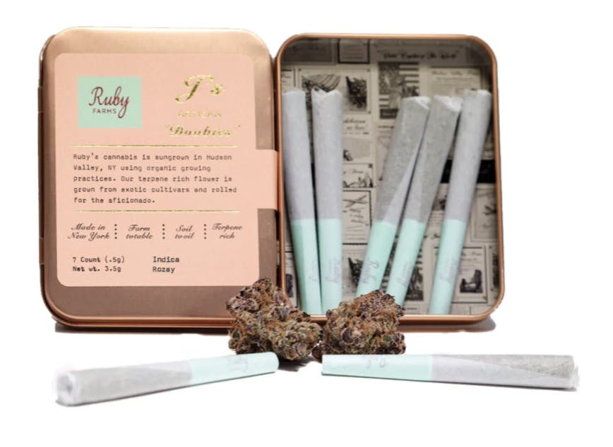 Pre-Roll | Ruby Farms | Doobies | 7ct | Purple Hindu Kush | 3.5g