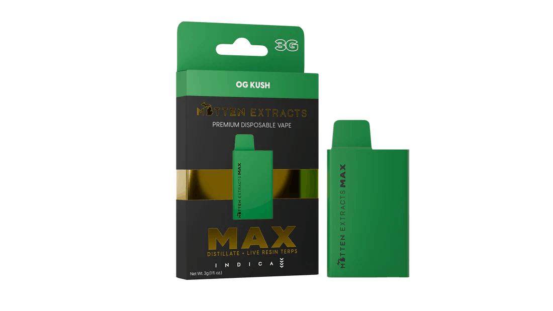 MITTEN EXTRACTS | OG KUSH | PLUS DISPOSABLE MAX INDICA