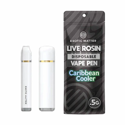 Exotic Matter - .5g Hash Rosin Disposable - Caribbean Cooler