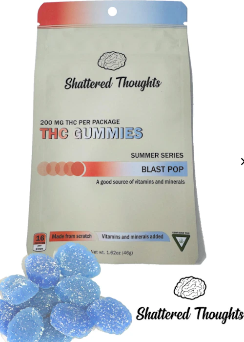 Shattered Thoughts - 100mg Gummies - Blast Pop