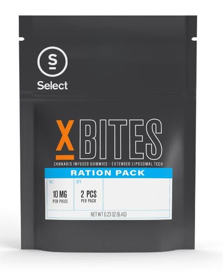 Select XBites Orange Gummies 2pk 19mg
