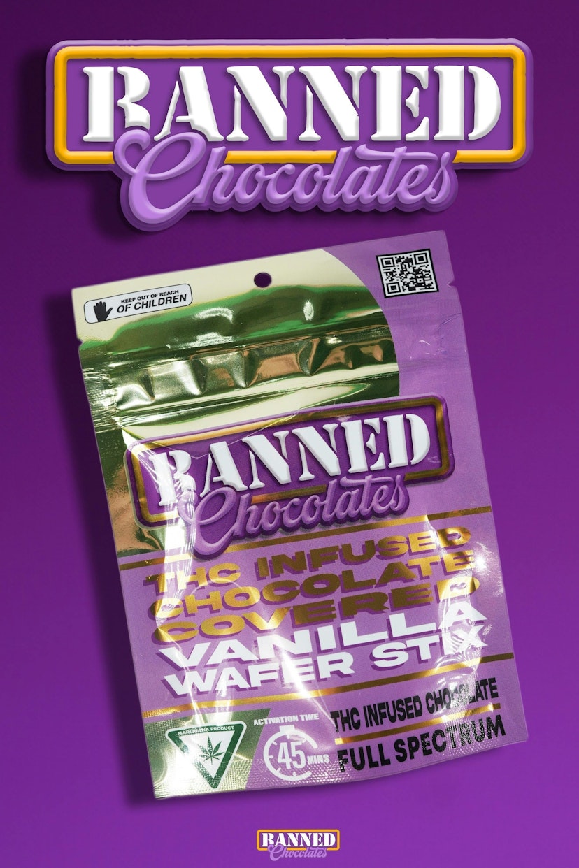 Banned - Chocolate Vanilla Wafer Stix 200mg