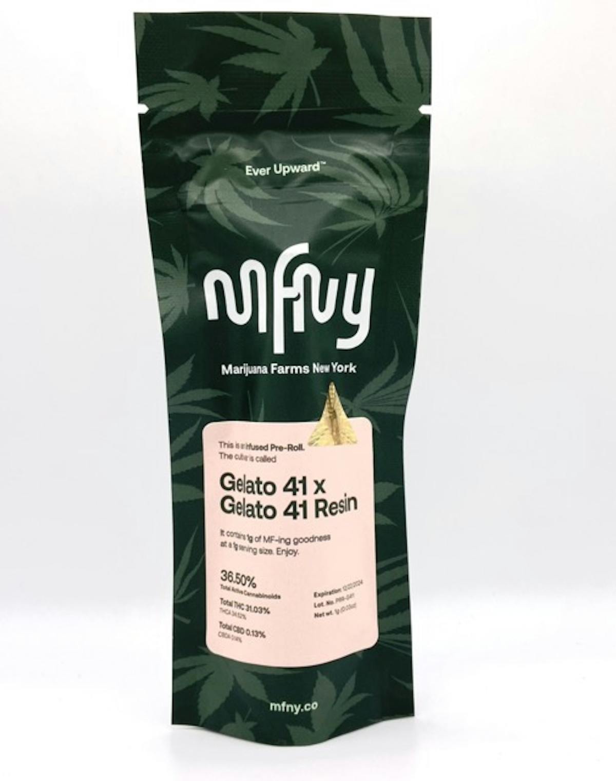 Photo of MFNY – Gelato 41 X Gelato 41 Resin Infused Preroll