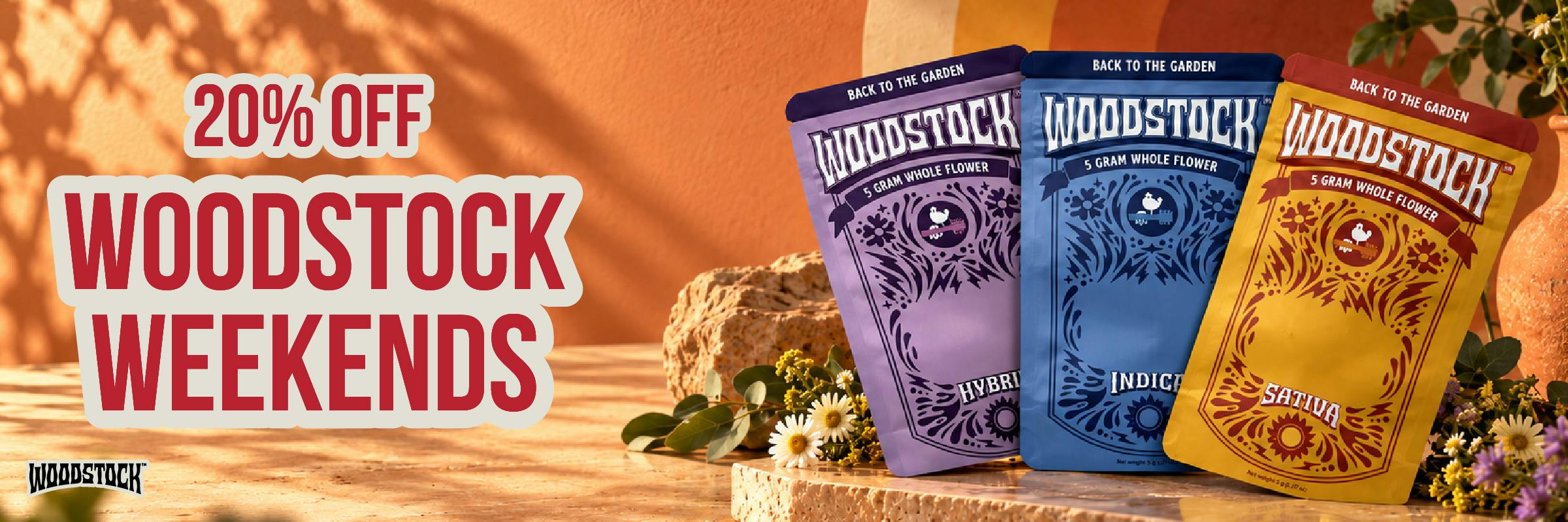 Woodstock Promotion 20% OFF Weekends Superfly Dispensary Upper West Side