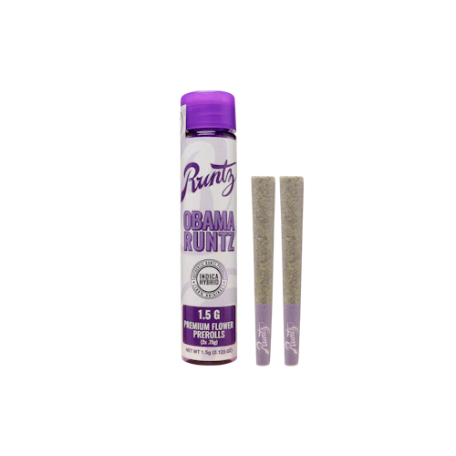 Runtz - 2 Pack .75g Prerolls - Obama Runtz