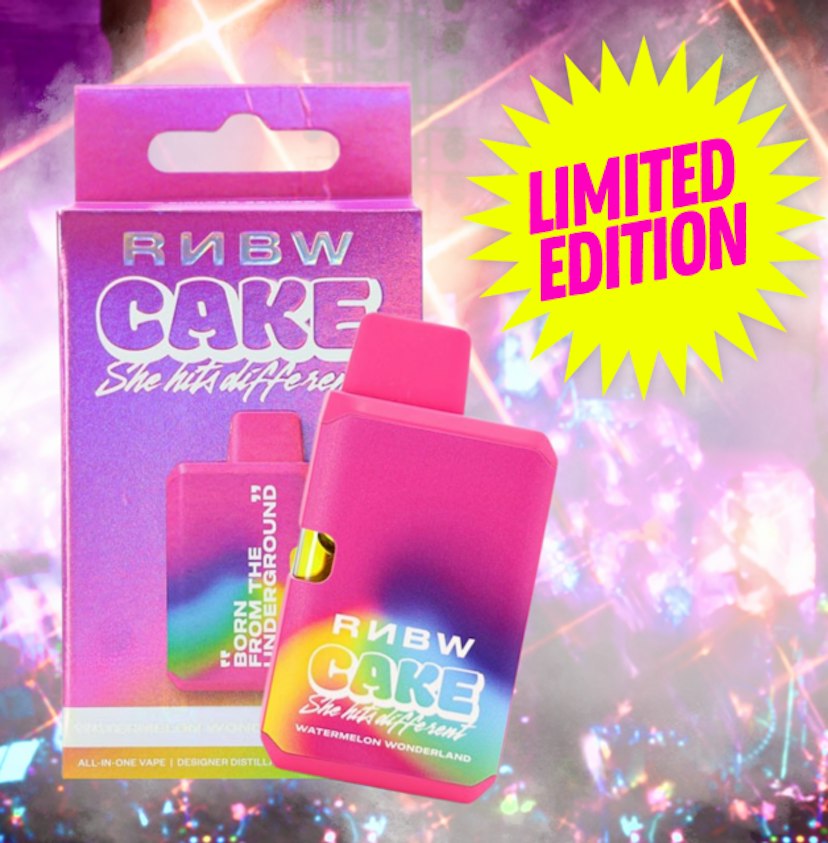 Cake RNBW - Watermelon Wonderland AIO Designer Distillate Sativa