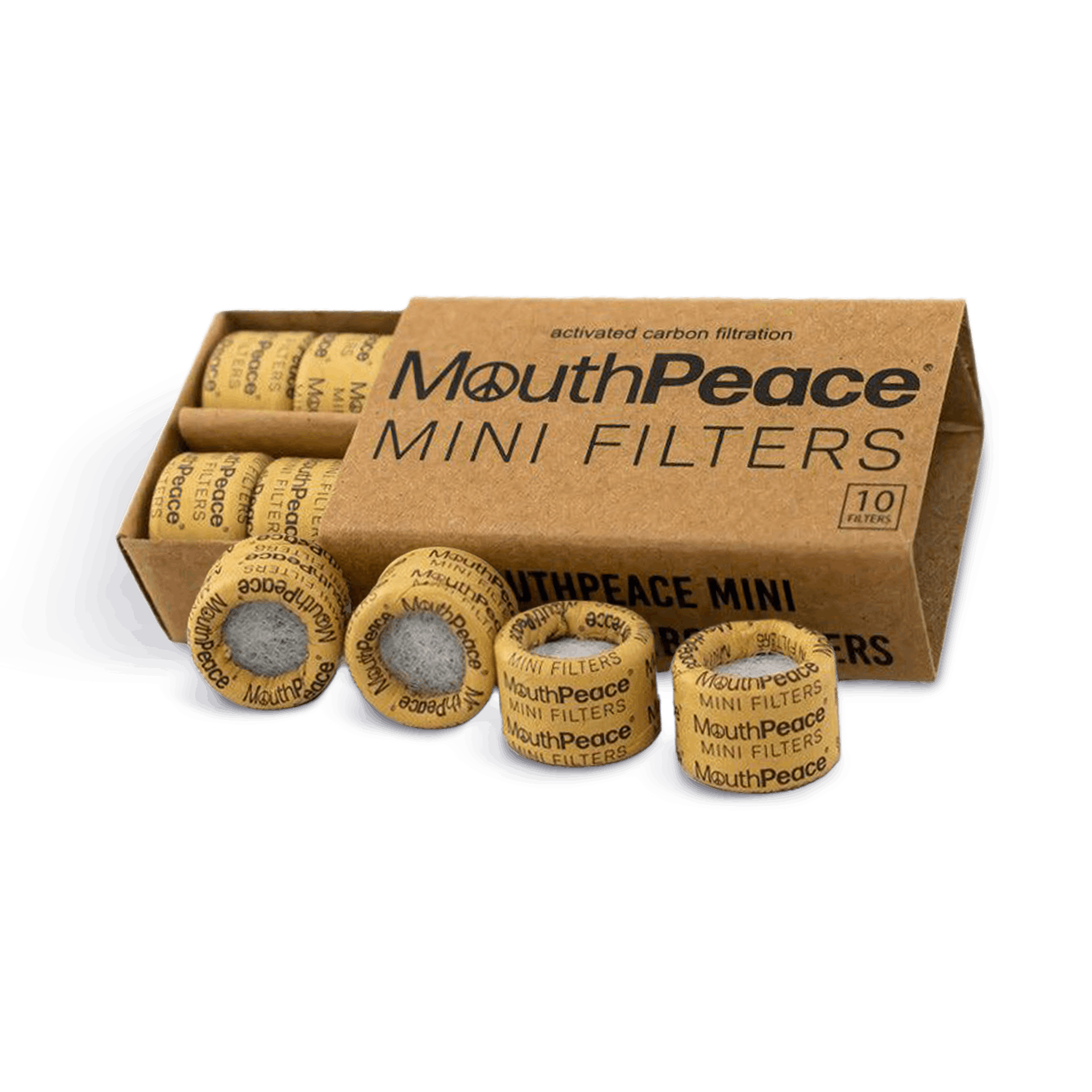 Mouthpeace mini filter box 10-pack