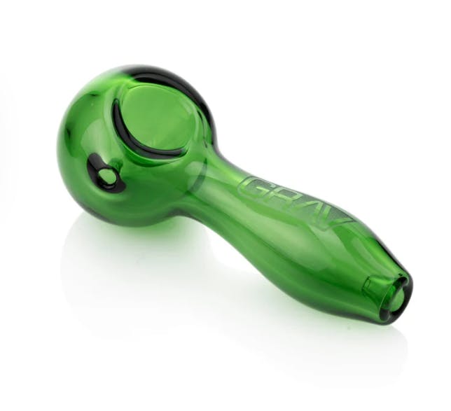 Product GRAV Classic Glass Spoon | Green