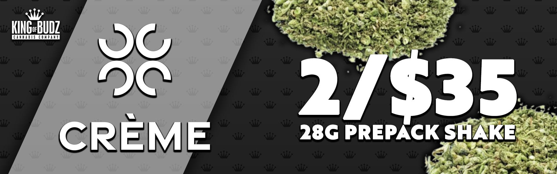 Creme Cultivation - 28g Prepack Shake - 2/$35