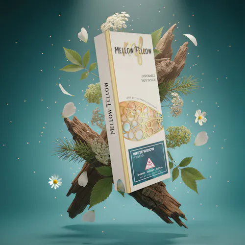 White Widow Disposable Pen 1g – Mellow Fellow-1